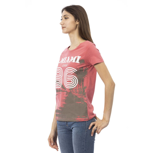 Camiseta Trussardi Action para mujer 90% algodón