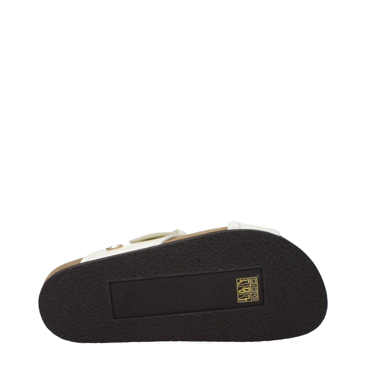 Valentino Garavani Beige Leather Slipper Sneakers