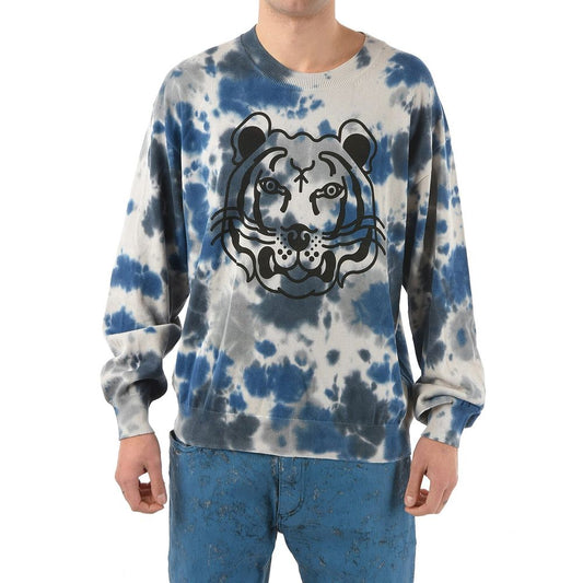 Sudadera de algodón gris Kenzo