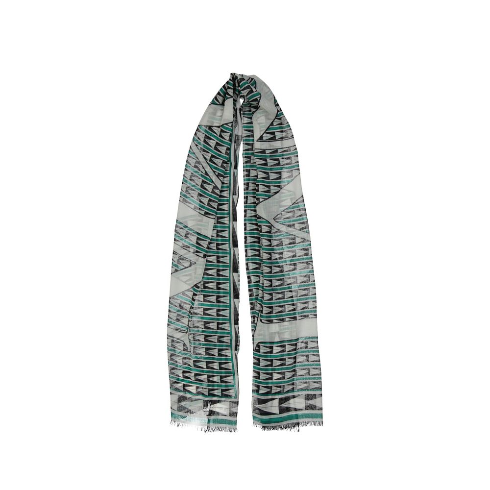 Fular de lana bicolor Lanvin