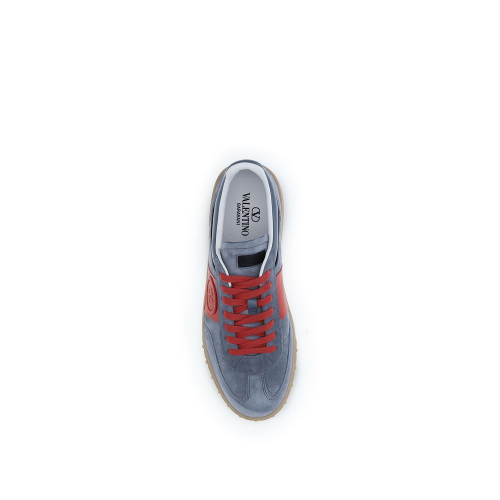 Zapatillas bajas Valentino Garavani de piel de becerro multicolor Bos Taurus