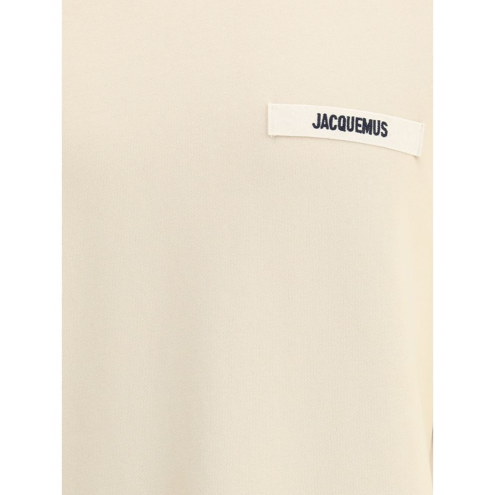 Sudadera Jacquemus de algodón beige