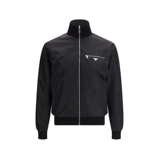 Chaqueta Prada de Lana Negra Oves Aries