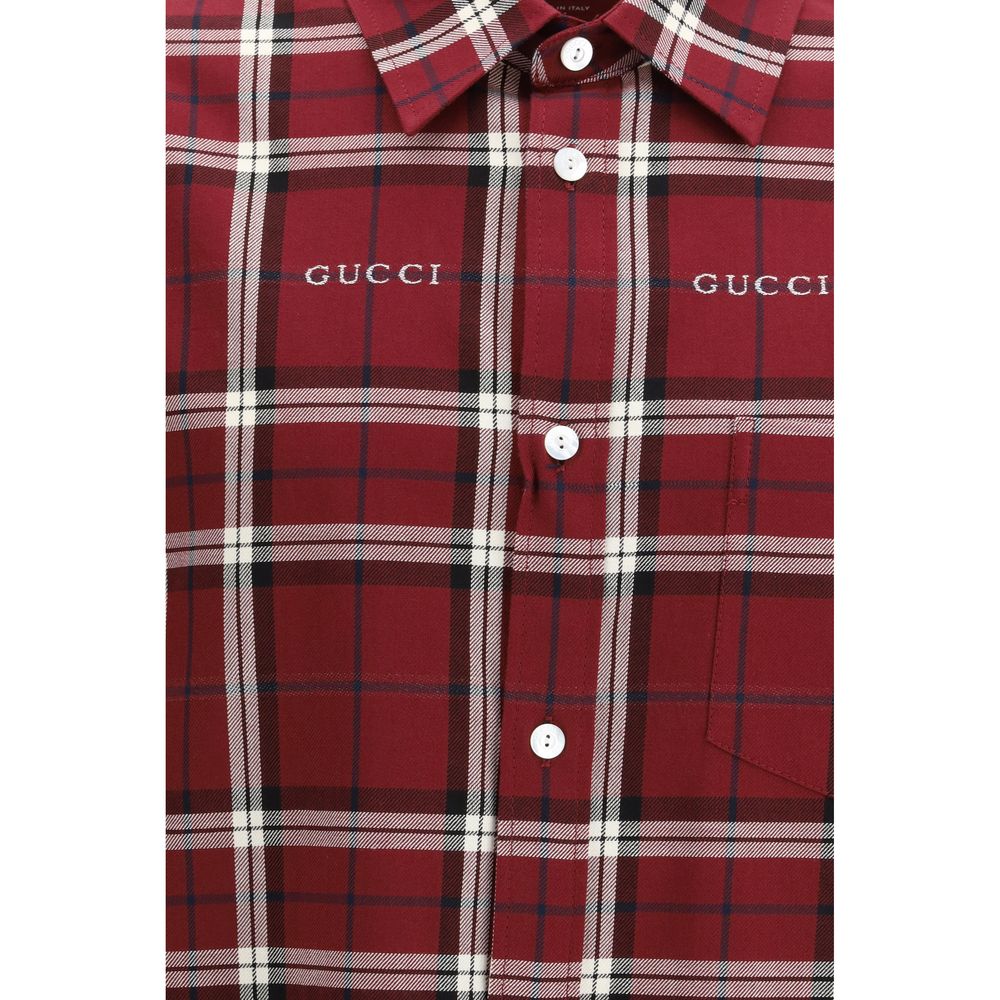 Camisa Gucci de algodón multicolor con estampado
