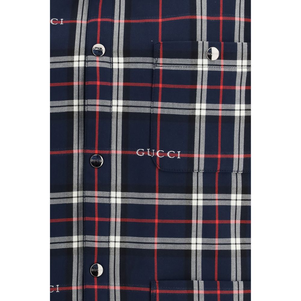 Chaqueta Gucci de algodón azul