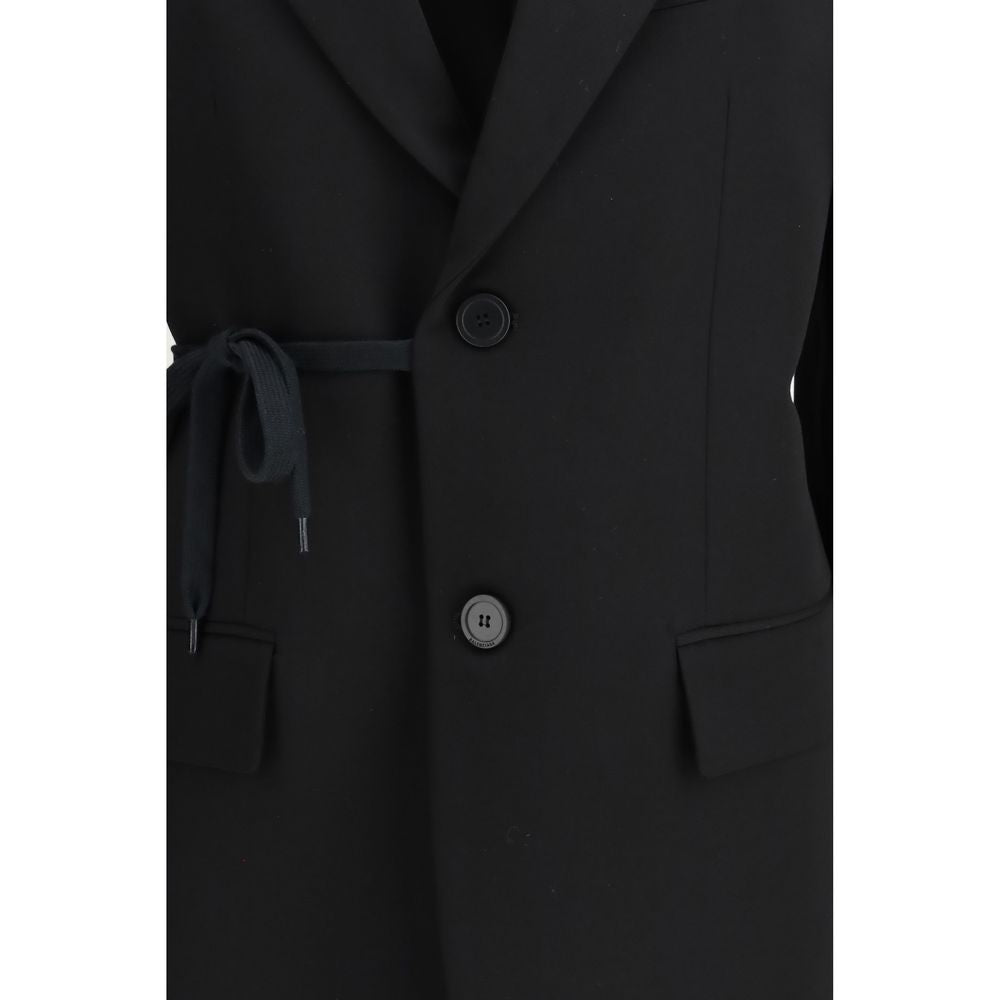 Chaqueta Balenciaga de lana negra
