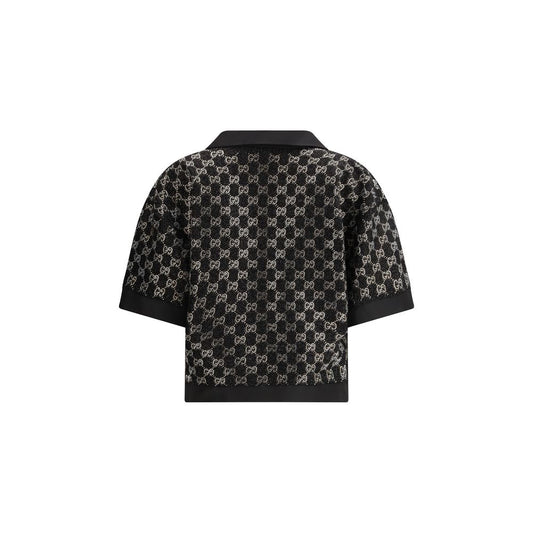 Camisa Gucci negra de viscosa