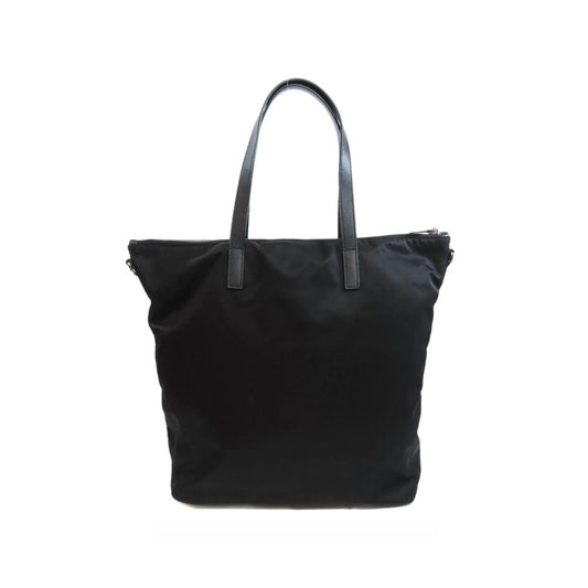 Bolso tote de nailon negro Prada