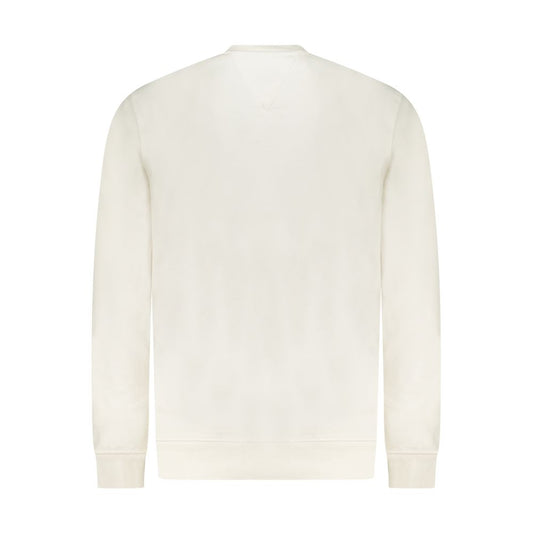 Sudadera blanca de algodón para mujer Tommy Hilfiger