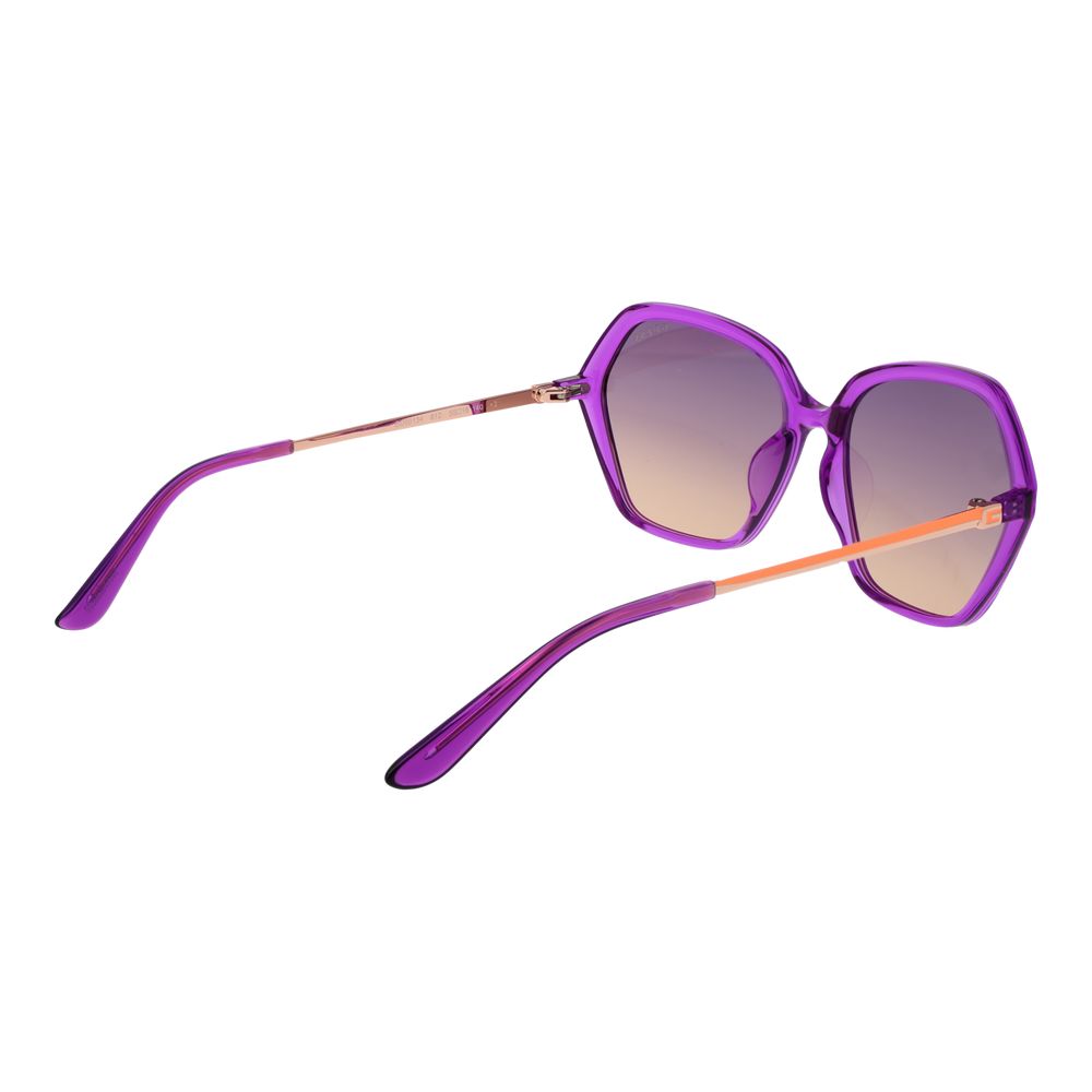 Lunettes de soleil Guess en plastique violet