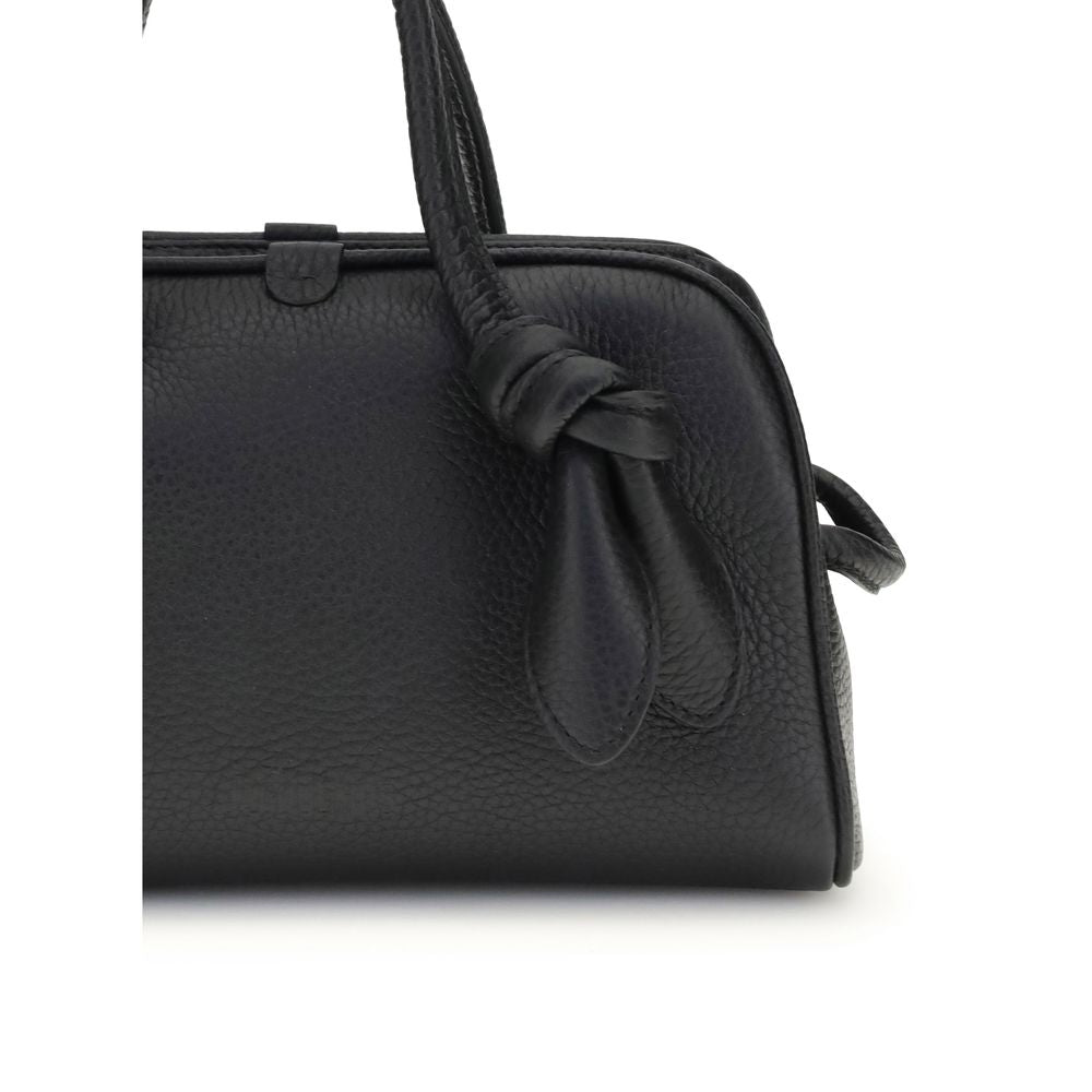 Jacquemus Sac à main en cuir de veau noir Bos Taurus