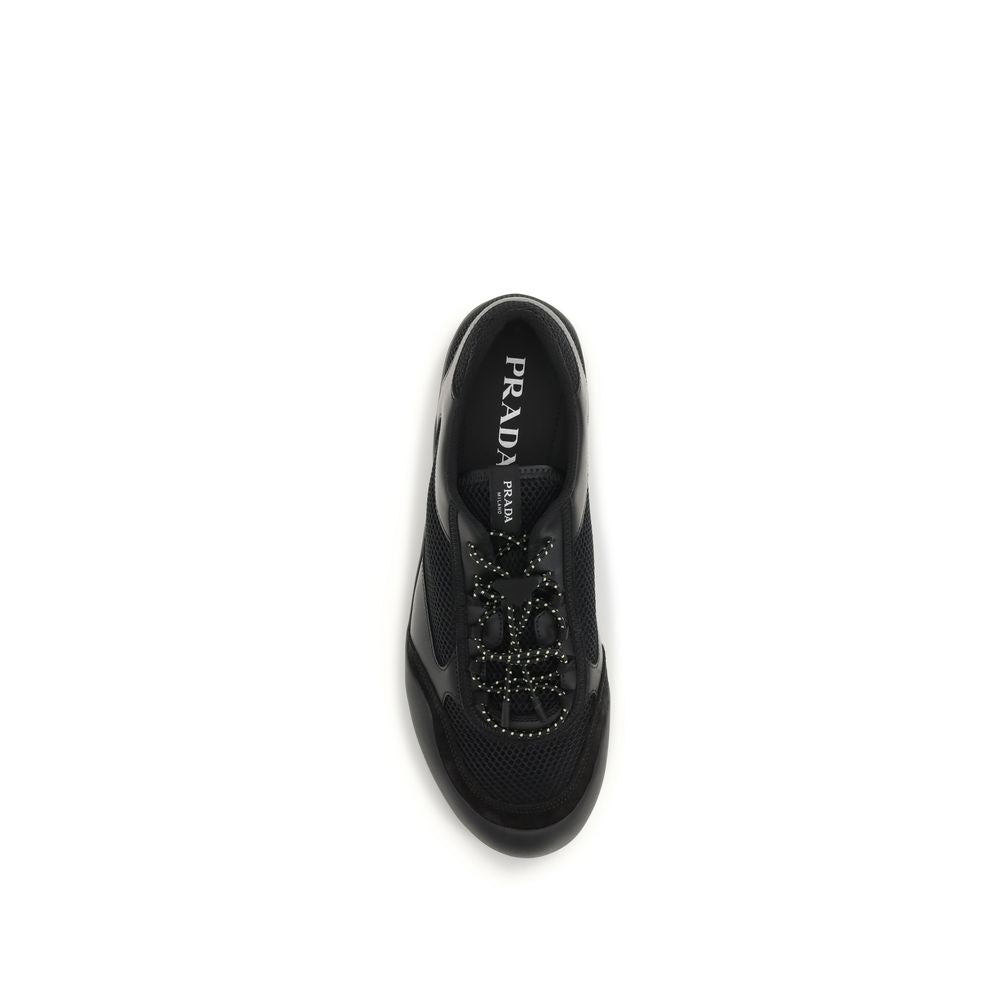 Zapatillas Deportivas Prada Speedrock De Poliéster Negro
