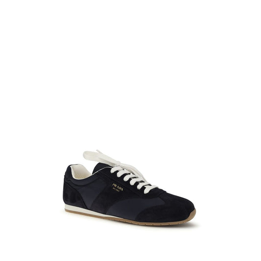 Zapatillas Deportivas Prada Azul Piel De Becerro Modelo Bos Taurus