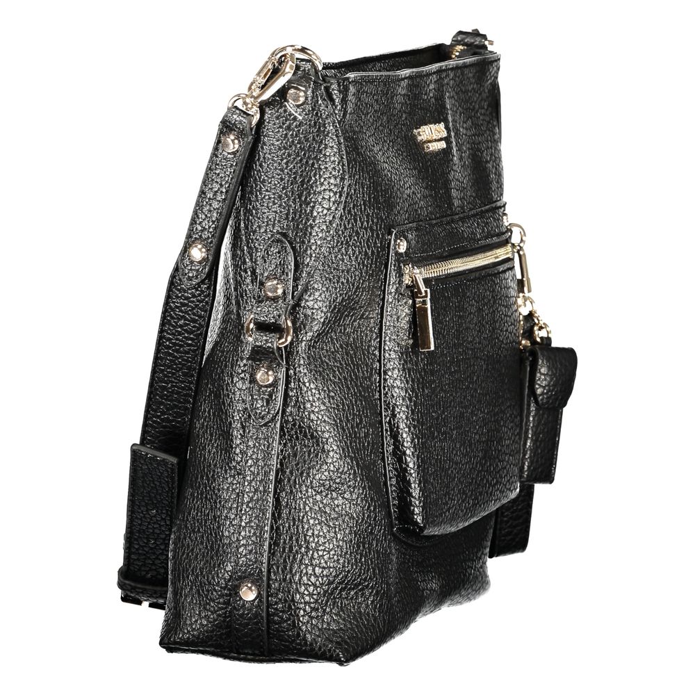 Sac à main Guess Jeans noir en polyuréthane pour femme
