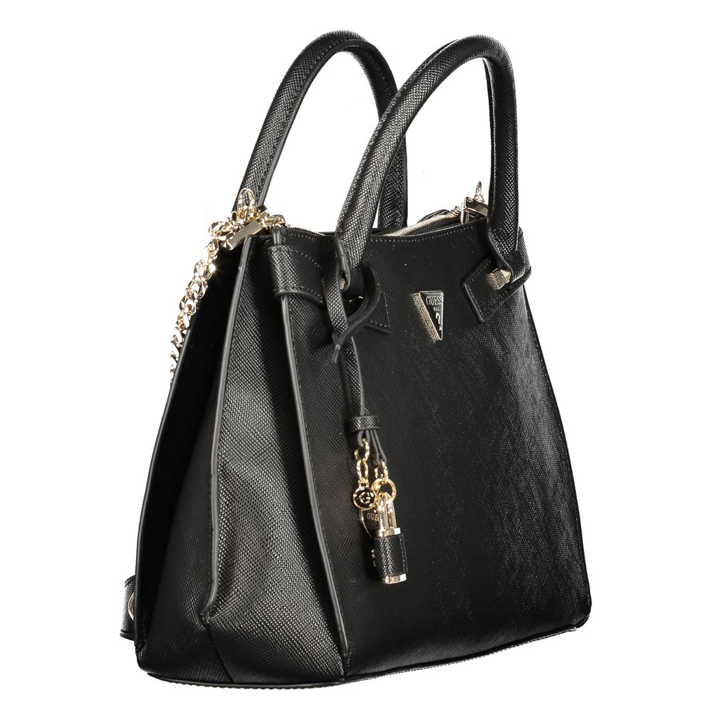 Sac à main Guess Jeans noir en polyuréthane pour femme
