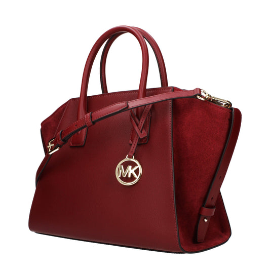 Bolso de piel rojo Michael Kors