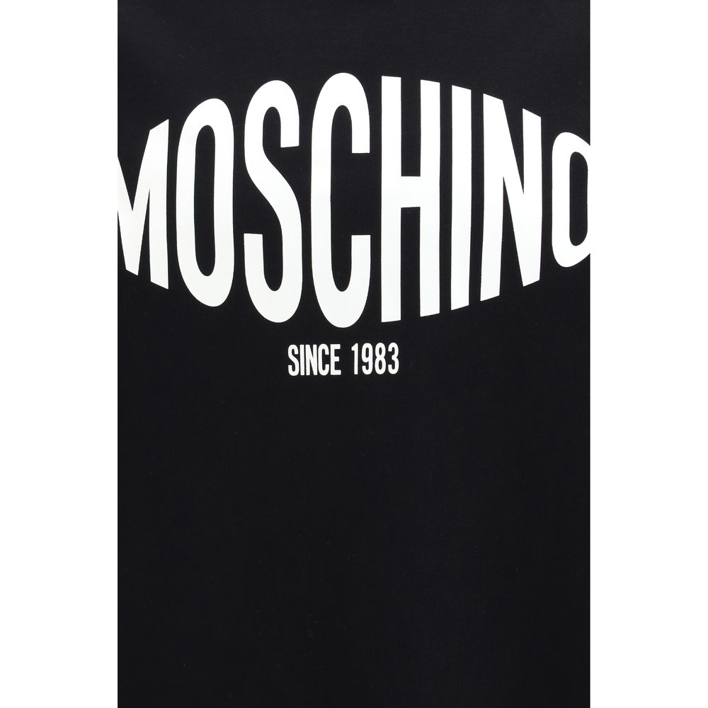 Sudadera Moschino de algodón negro