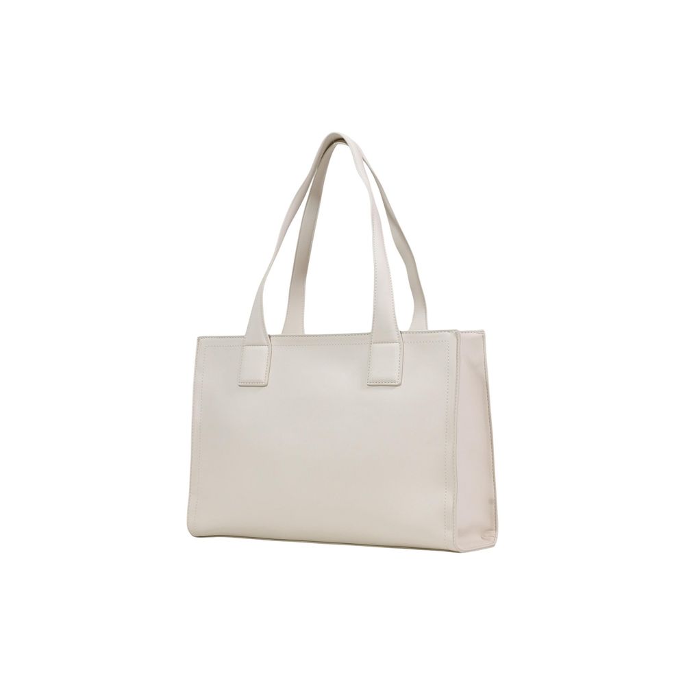 Sac à main Love Moschino beige en polyéthylène