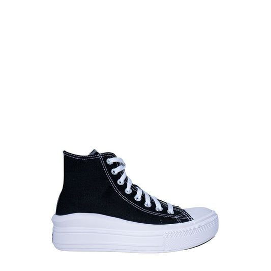 Zapatillas de plataforma Converse de algodón negro
