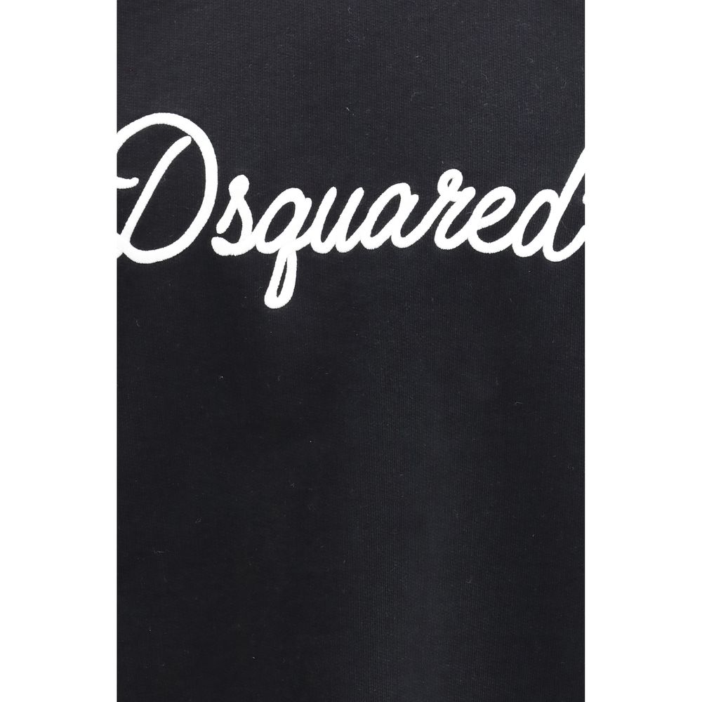 Sudadera Dsquared² de algodón negra