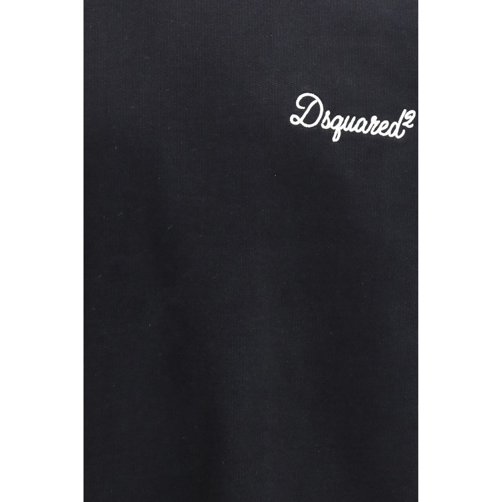 Sweat-shirt Dsquared² en coton noir