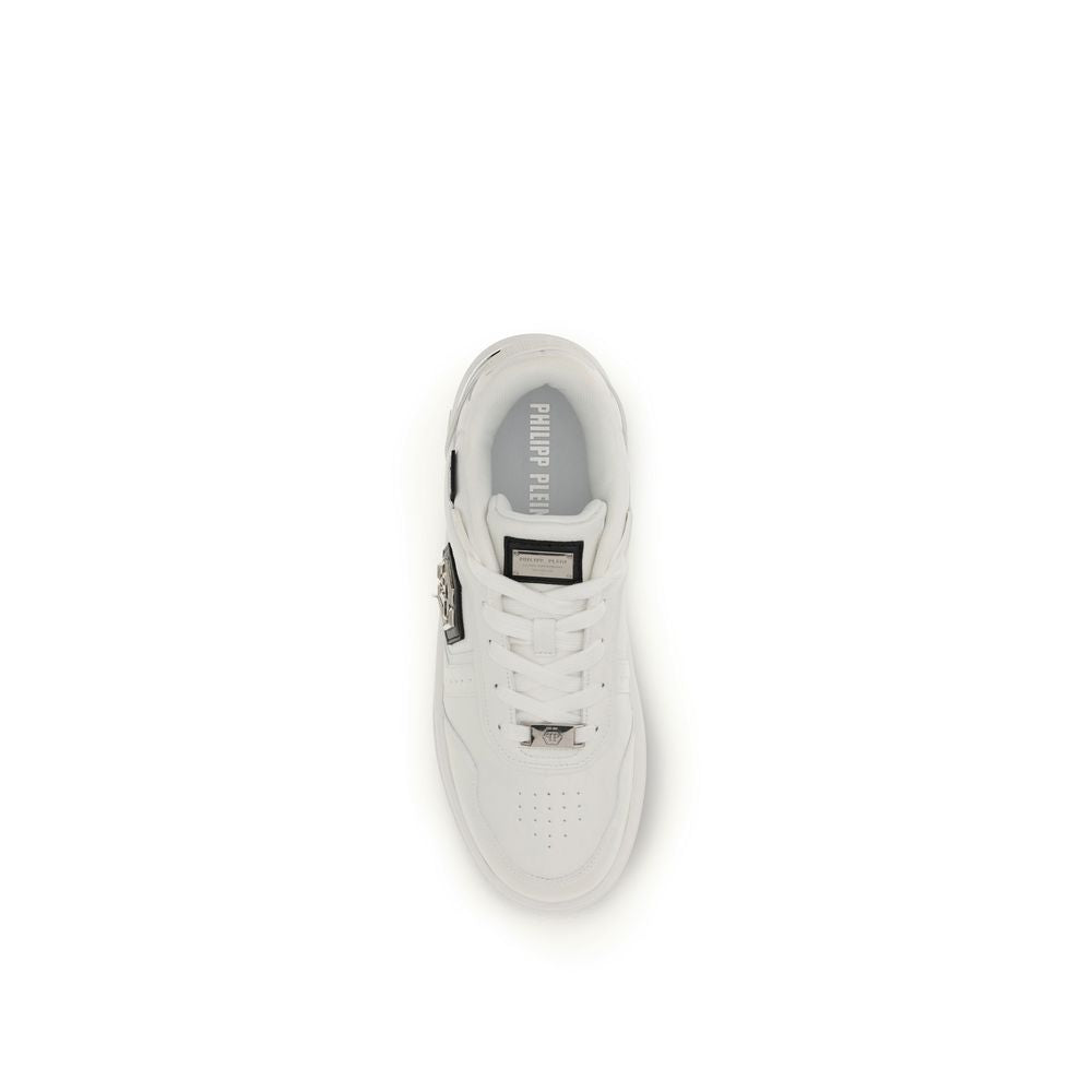Philipp Plein Zapatillas Deportivas Blancas Piel Bos Taurus