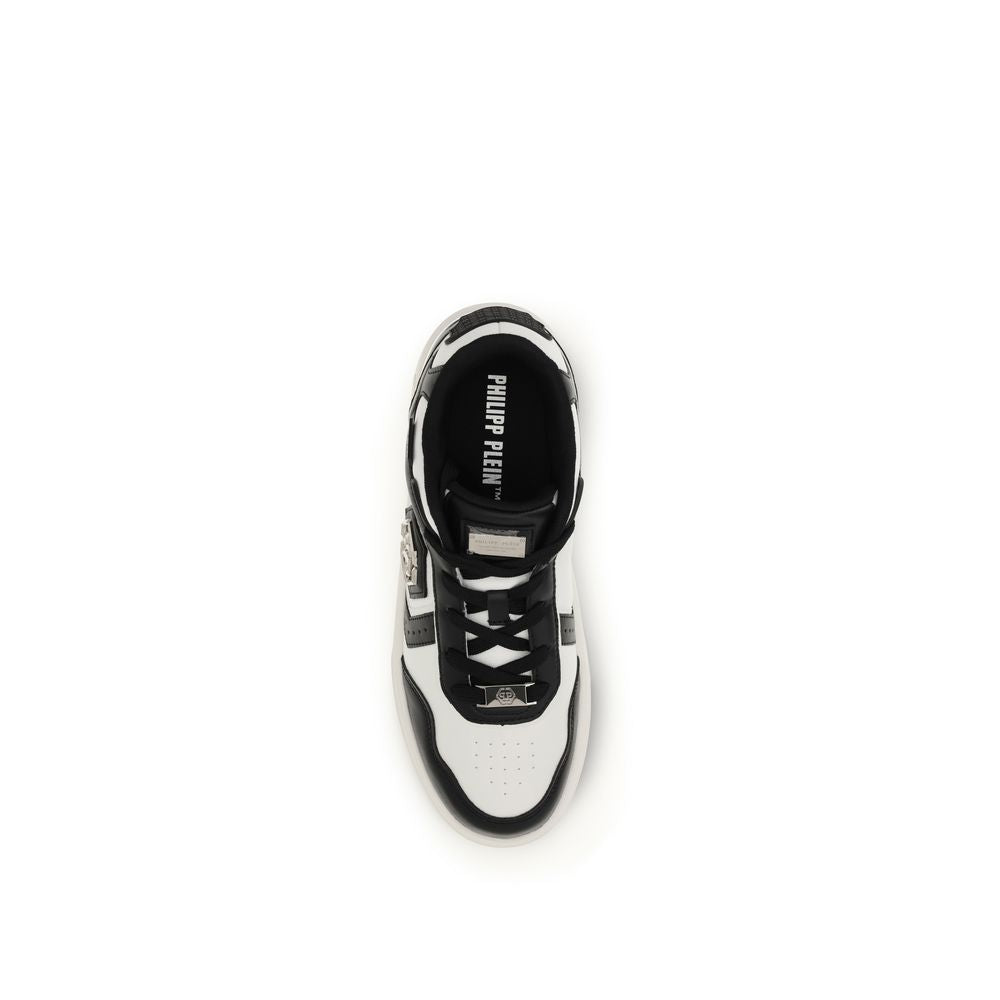 Zapatillas deportivas Philipp Plein de piel de becerro negra Bos Taurus