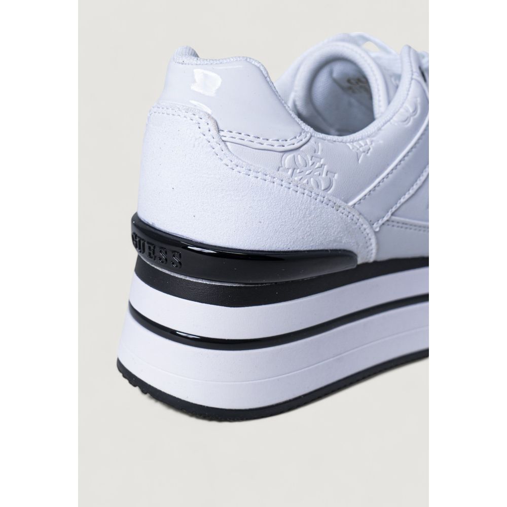 Zapatillas Plataforma Guess Hansin de Poliéster Blancas