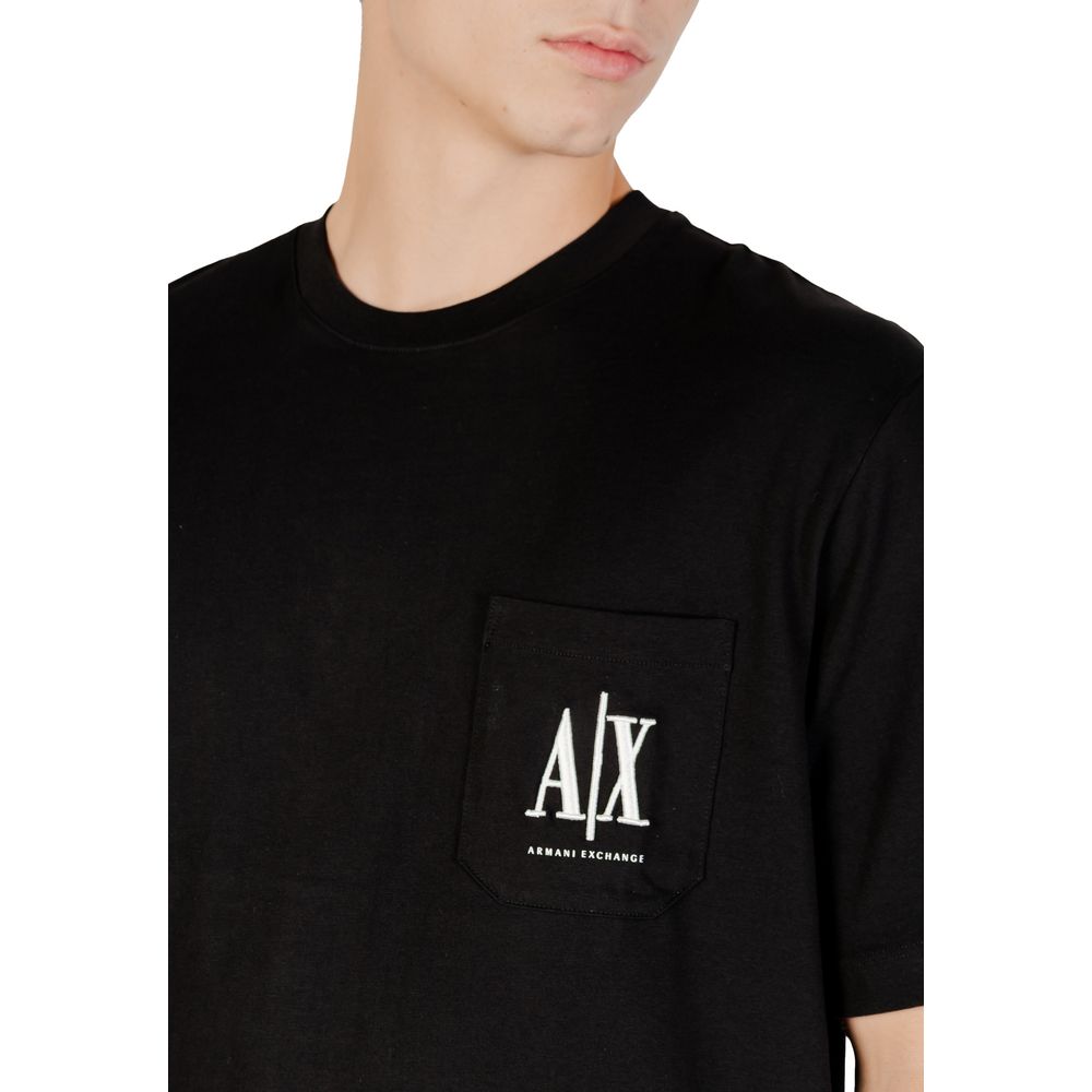 Armani Exchange Xm000366 Black Cotton Sportswear