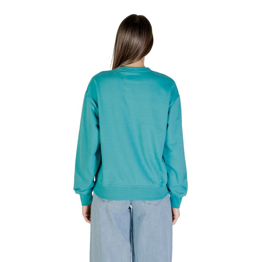 Sudadera de Algodón Azul Calvin Klein Jeans