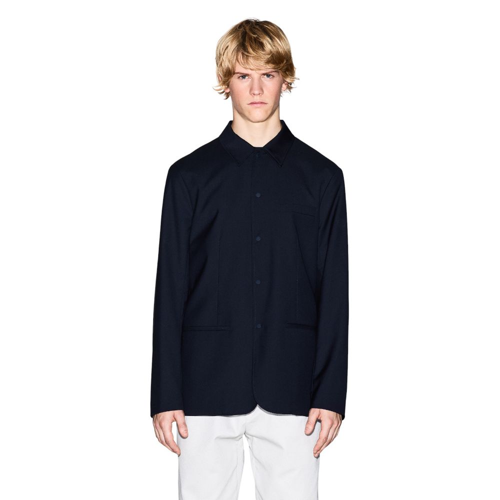 Blazer Armani Exchange negro de poliéster