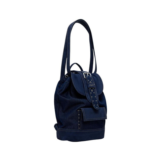 Mochila Desigual azul de polietileno
