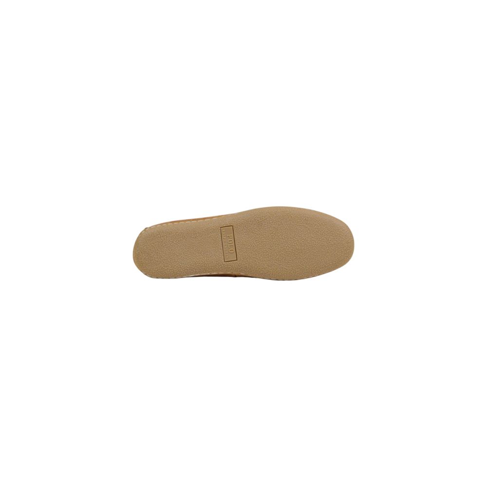 Slipper De Ante Marrón Ralph Lauren Modelo Collins De Gran Confort