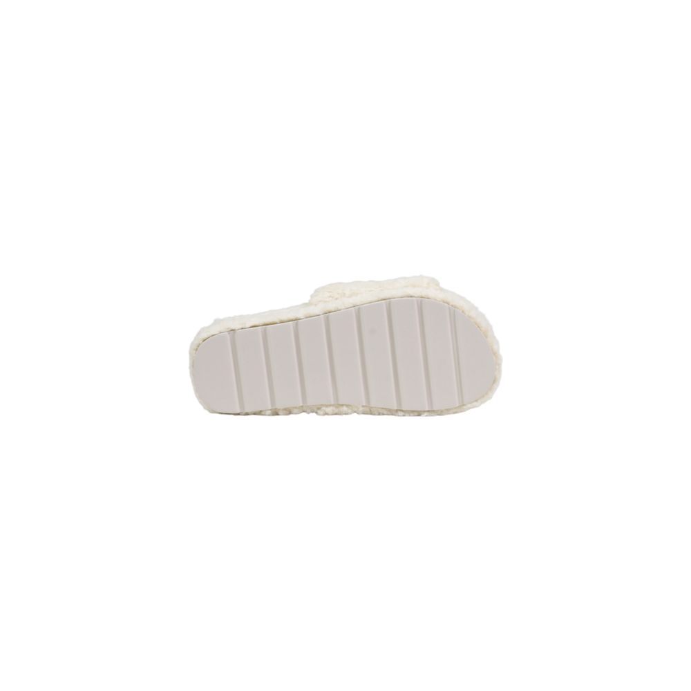 Zapatillas De Interior Ralph Lauren En Textil Suave Crema