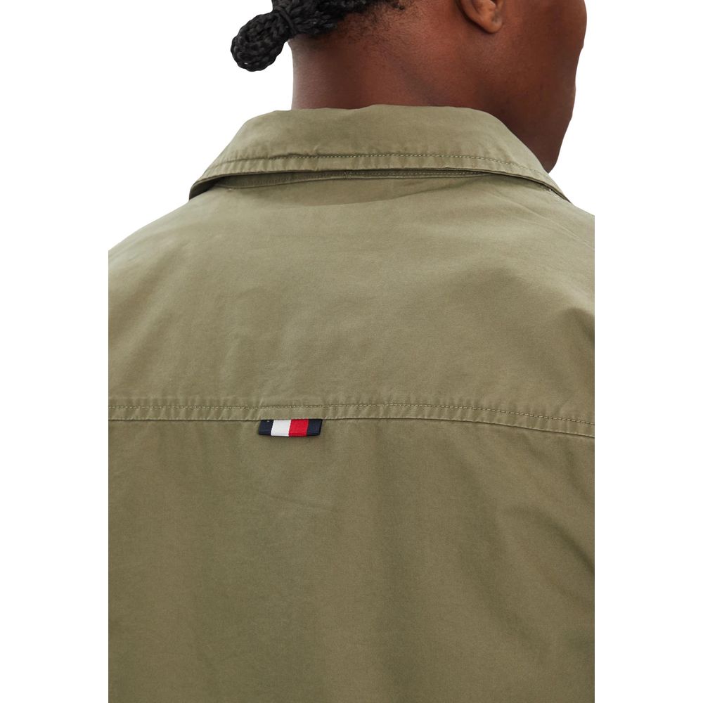 Abrigo Bicolor Tommy Hilfiger De Algodón Regenerado Mw0mw39634