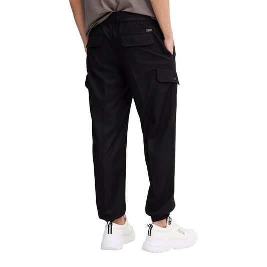 Pantalones Casuales Armani Exchange de Poliéster Negros