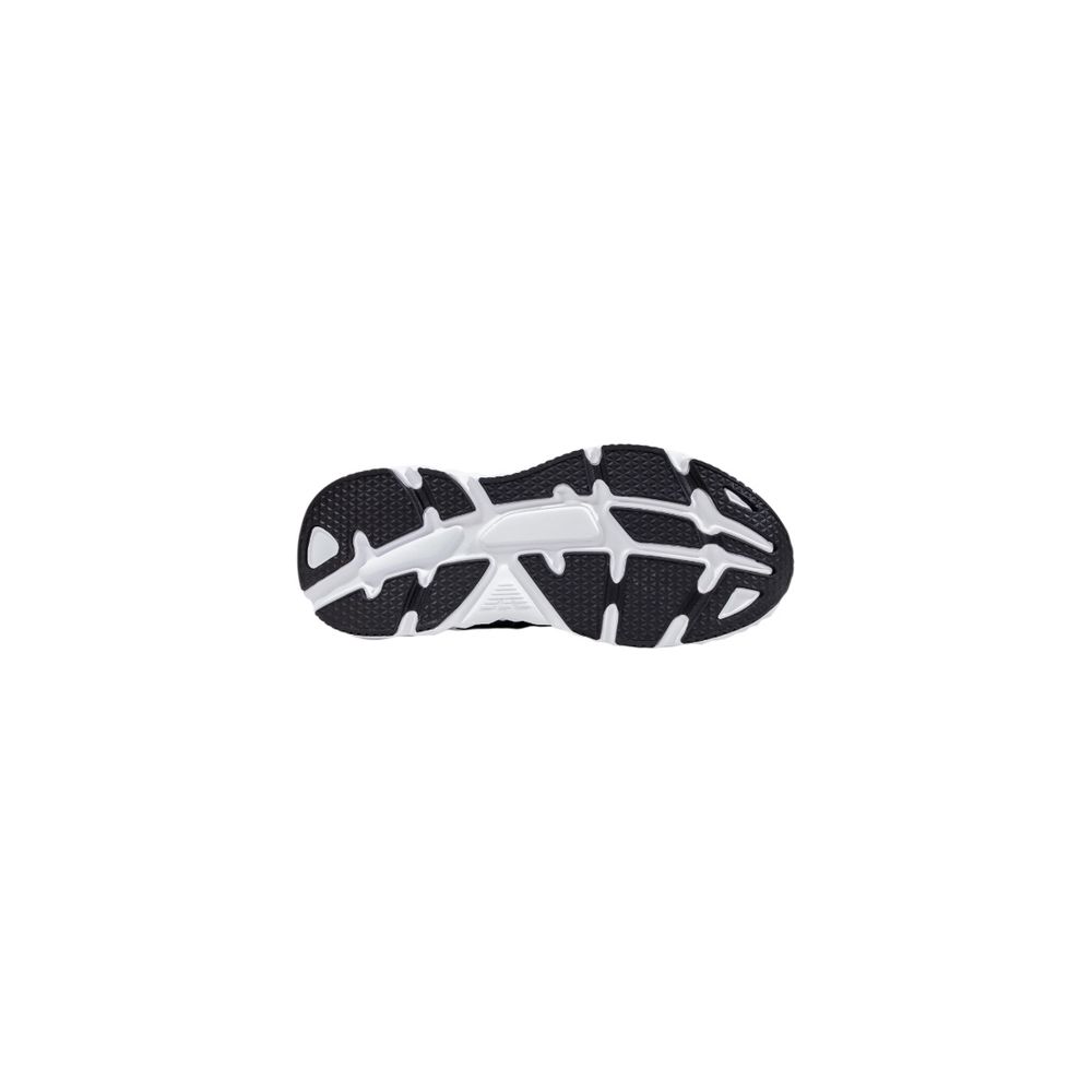 Zapatillas Deportivas De Poliéster En Negro Y Blanco Ea7 Emporio Armani