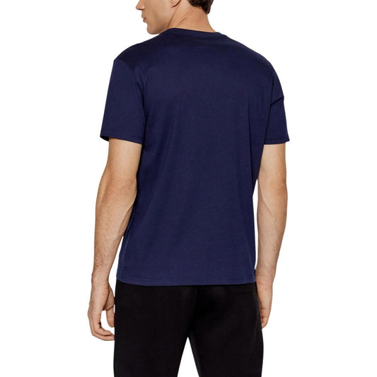 Camiseta de algodón azul Ralph Lauren