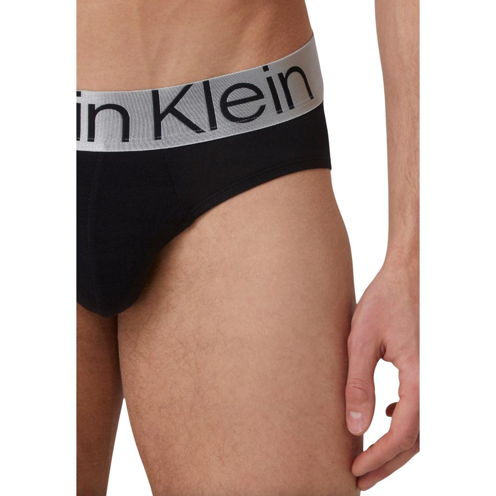 Calvin Klein Underwear Culotte Bicolore en Coton Taille Basse