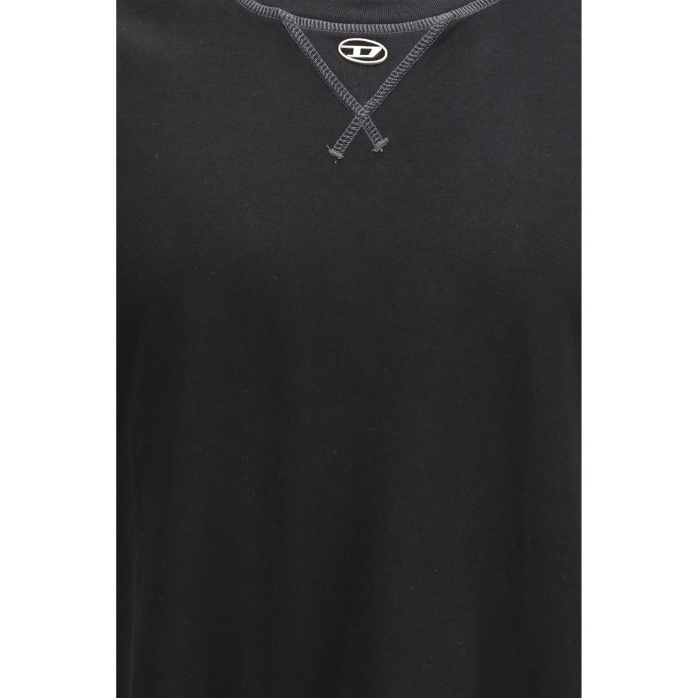 Ropa deportiva de algodón negro Diesel