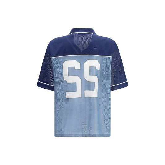 Ropa deportiva de poliéster azul Moschino