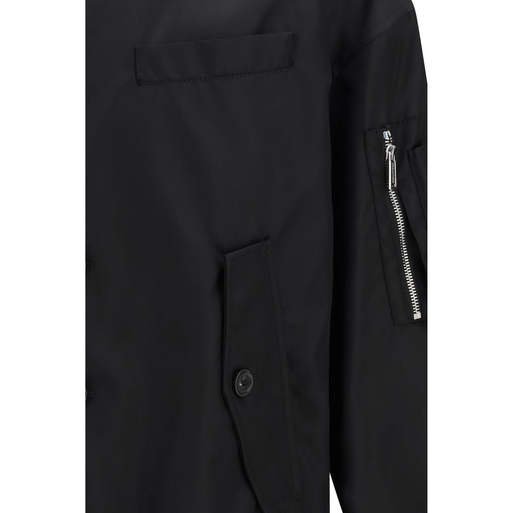 Cazadora bómber Dsquared² de poliamida negra
