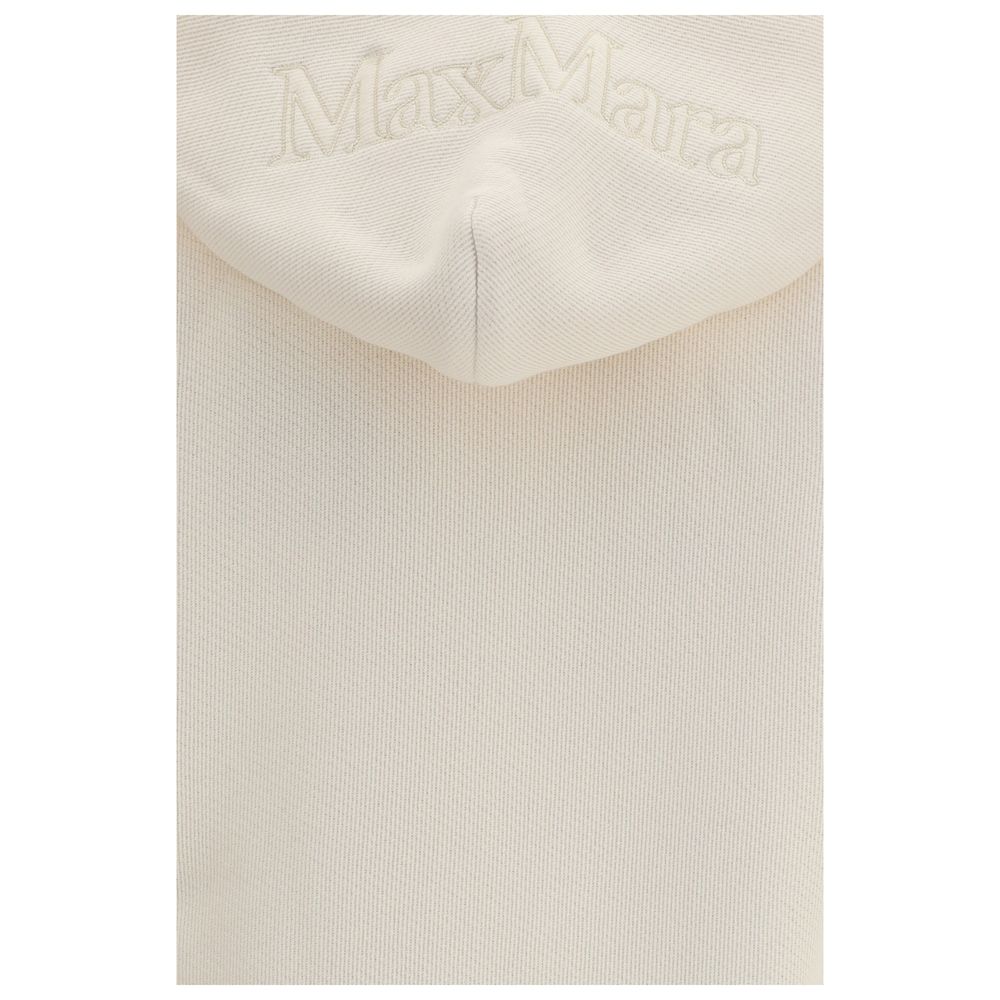 Sudadera Max Mara de algodón puro color beige