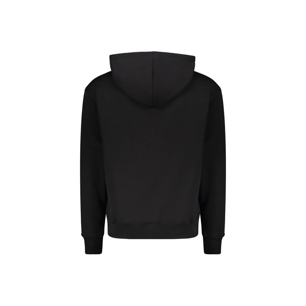 Sudadera con capucha Balmain de algodón negro