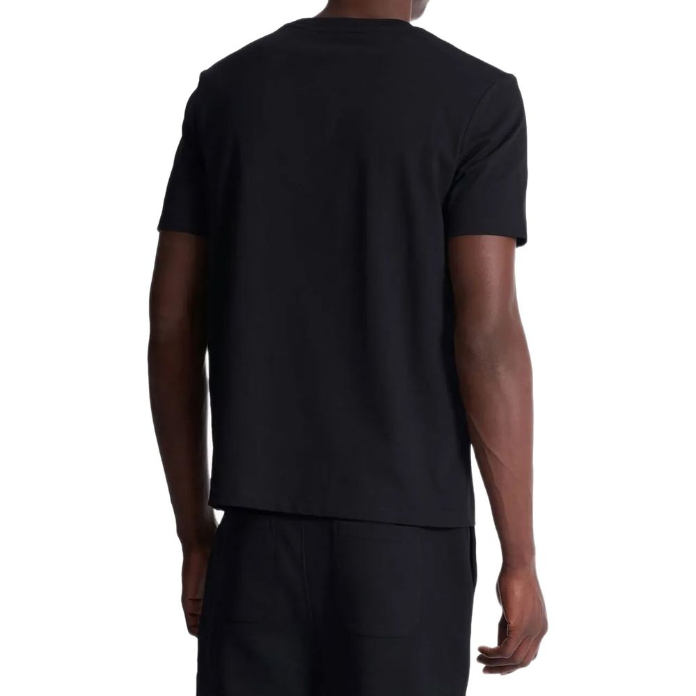 Camiseta Balmain de algodón negra