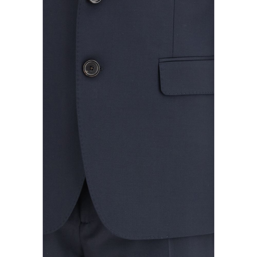 Traje de lana azul de Dsquared²