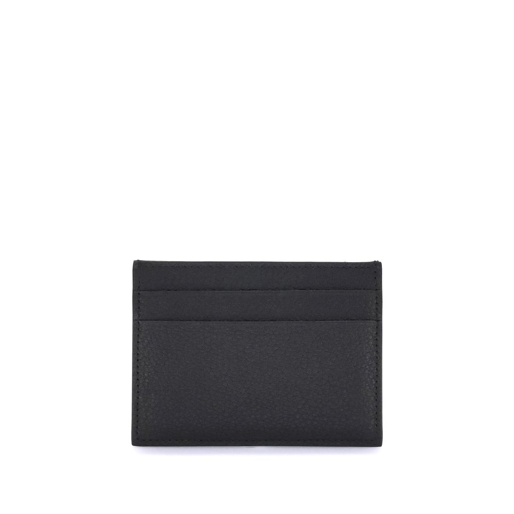 Monedero Balenciaga Negro De Piel Ovis Aries Compacto