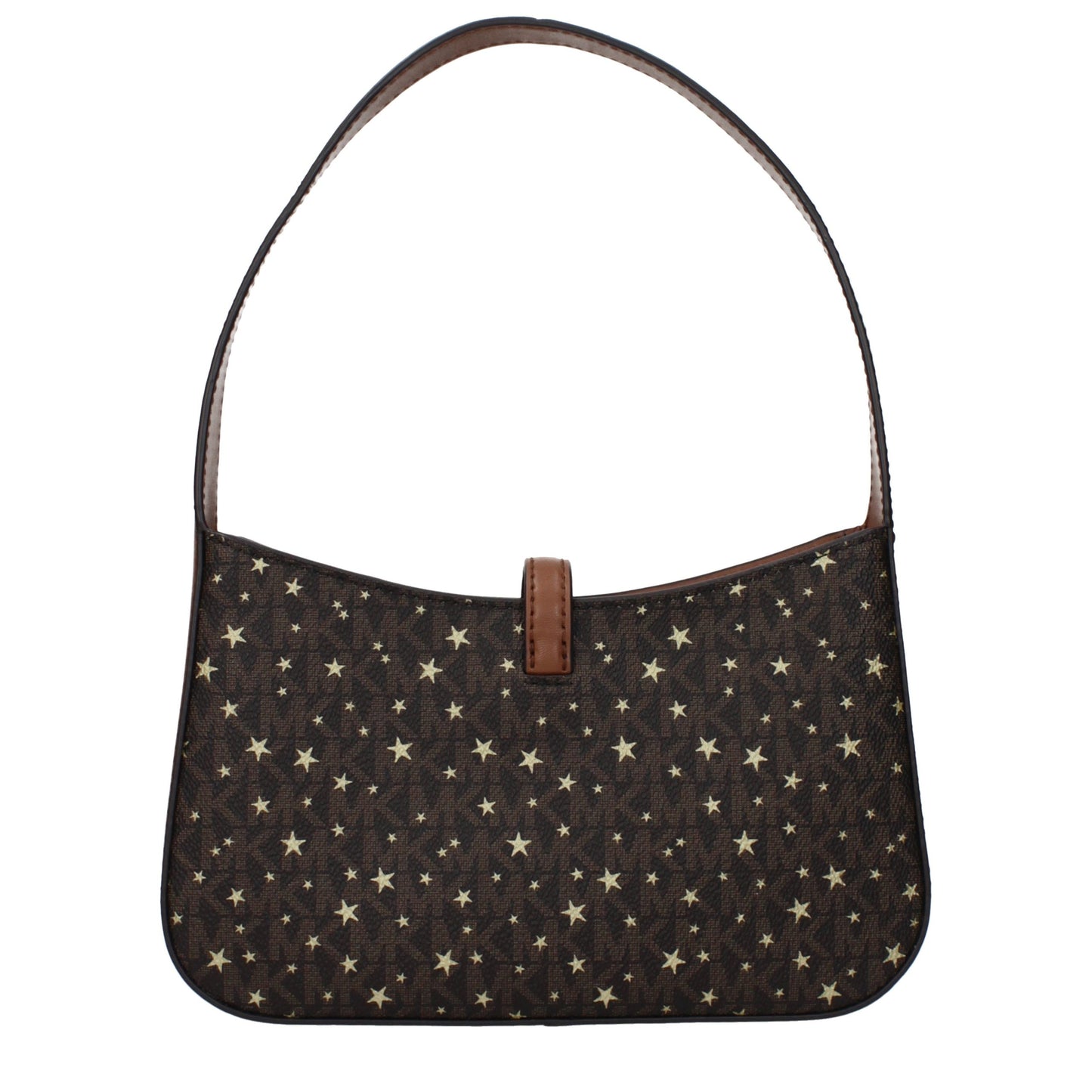 Bolso de mano Michael Kors de tela marrón