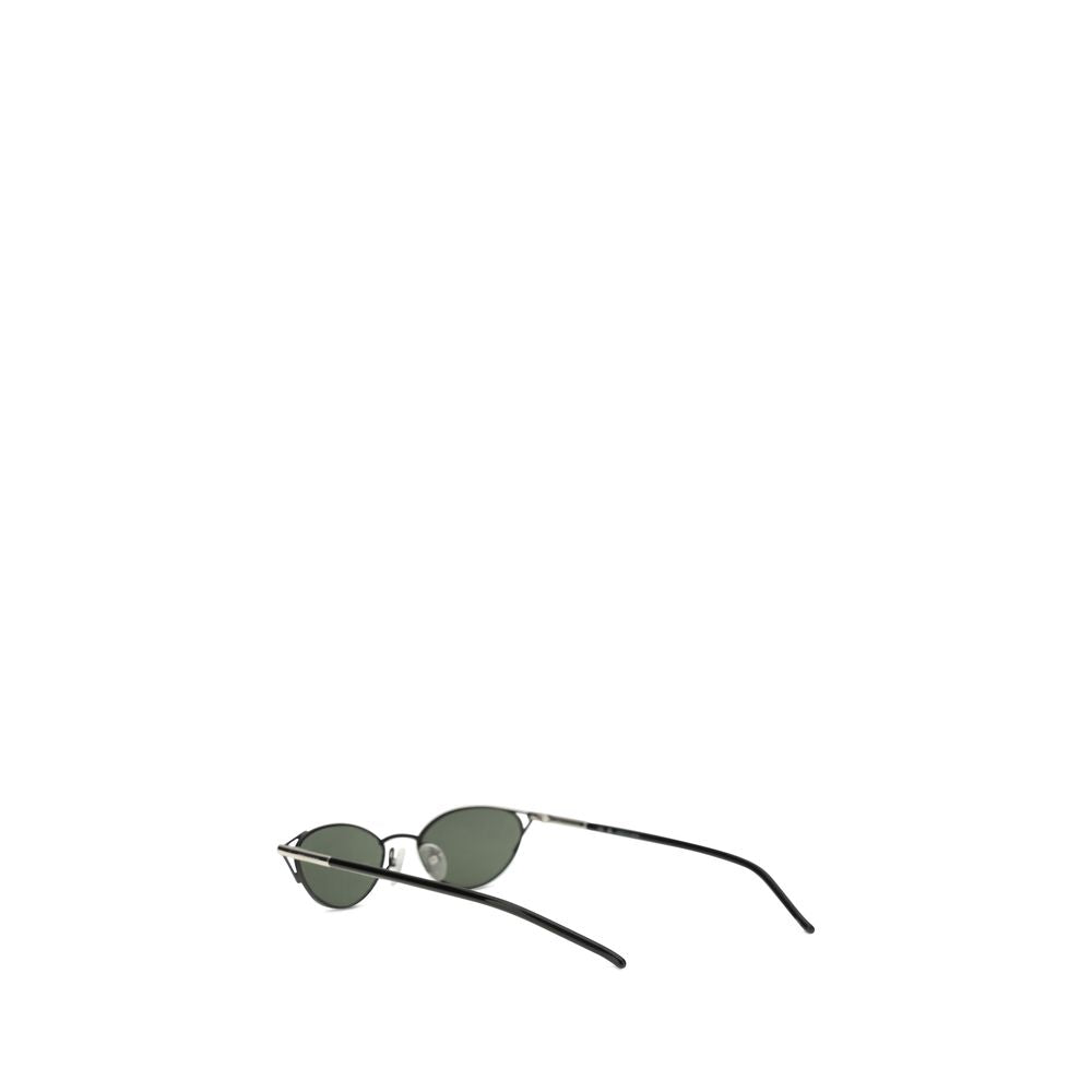 Gafas de sol Alexander McQueen de metal negro