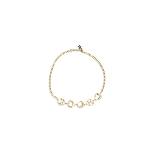 Collar de latón dorado Chloé